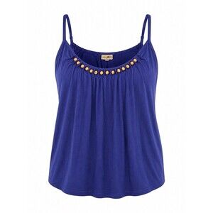Route 66 Women’s XL Purple‎ Beaded Tank Top Boho Y2K Cottagecore Summer Cami